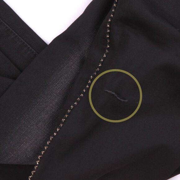 Desigual Exotic Hi-Rise Jeans Lightweight Embroidered Denim Black NEW READ - Picture 7 of 12